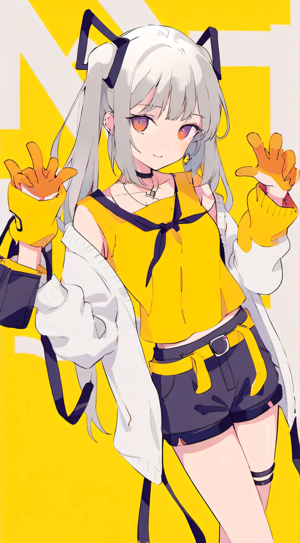 ai character: Crystal background