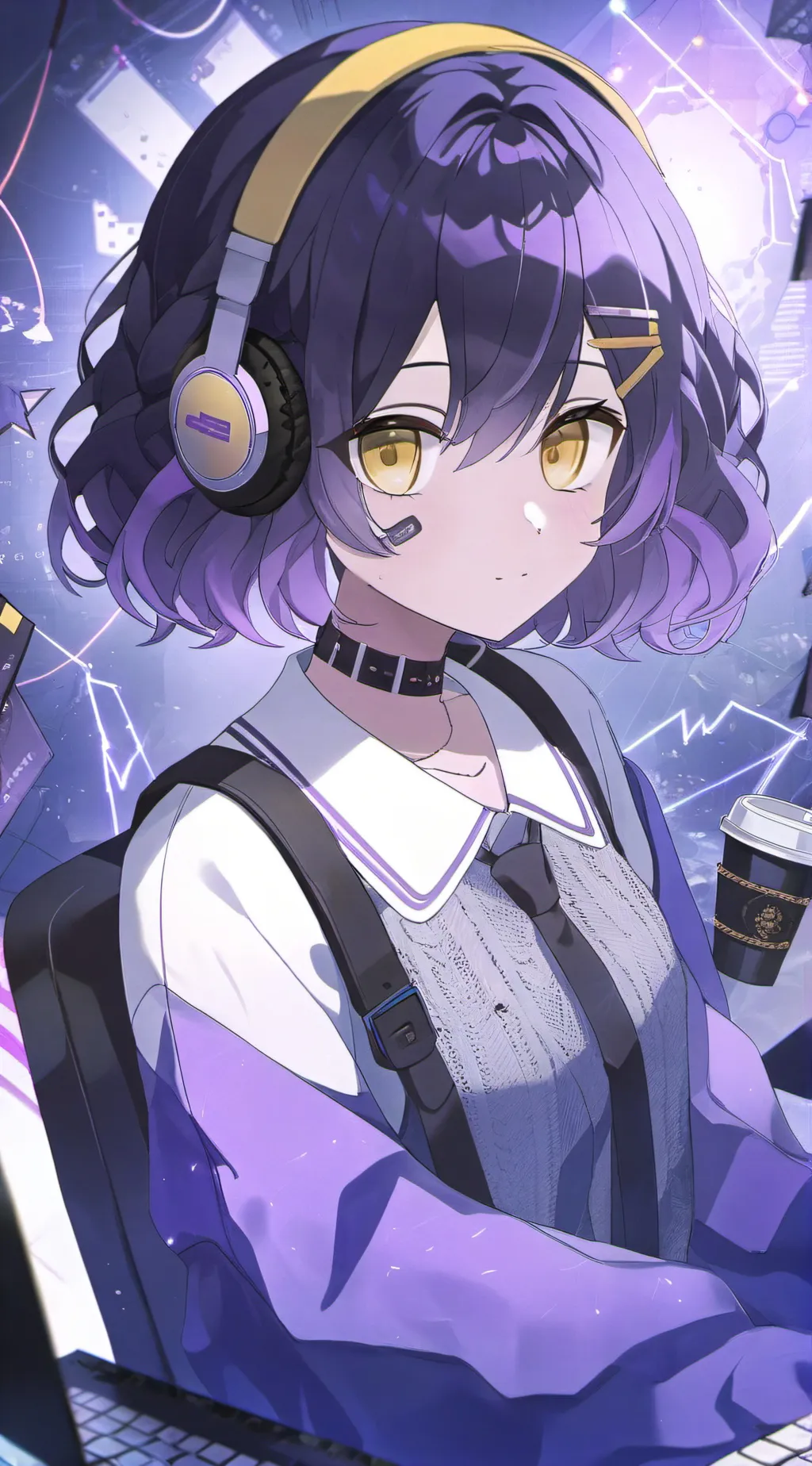 ai character: Help Wanted FNAF background
