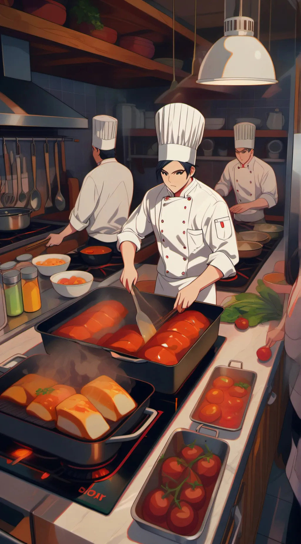 ai character: Crazy Cooks' background