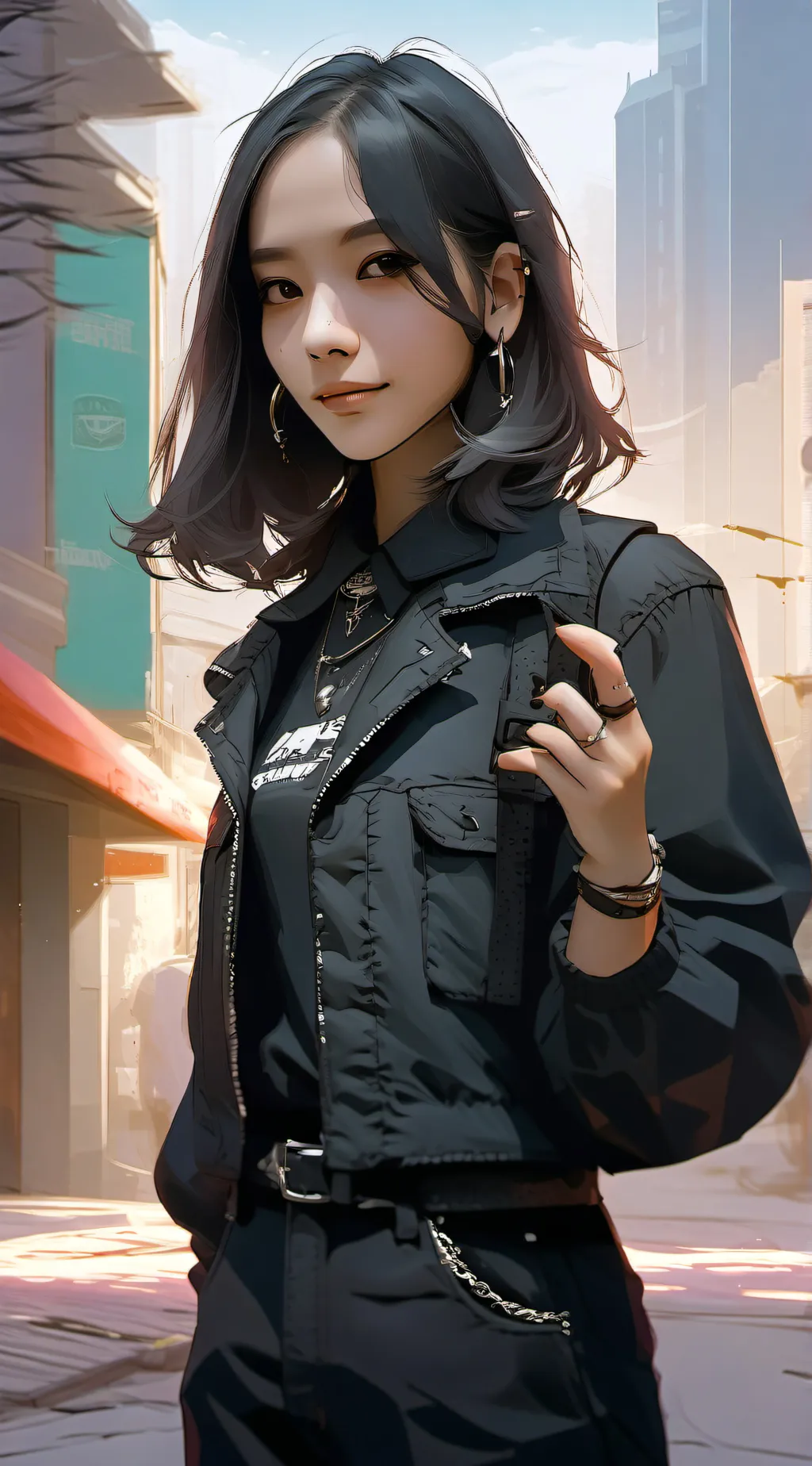 ai character: Noemi background