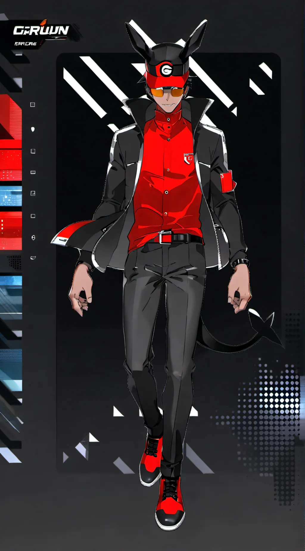 ai character: blitz  background