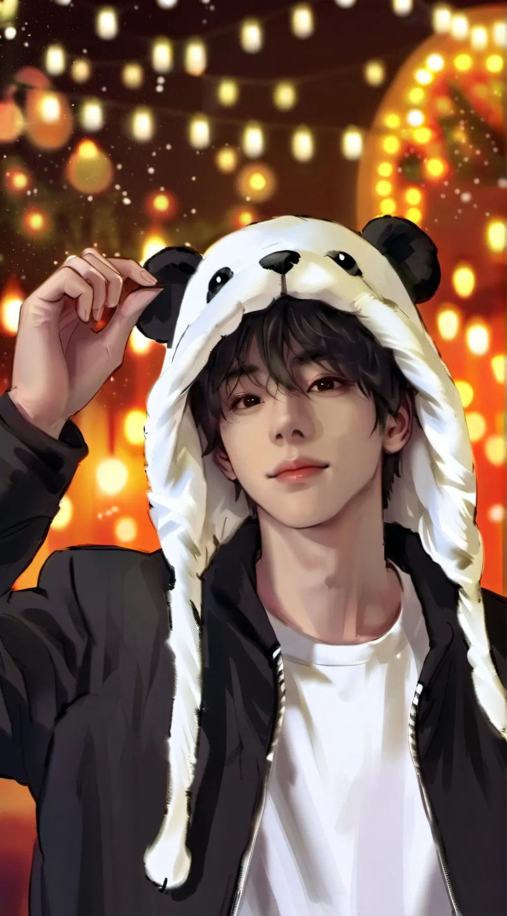 ai character: -damien- background