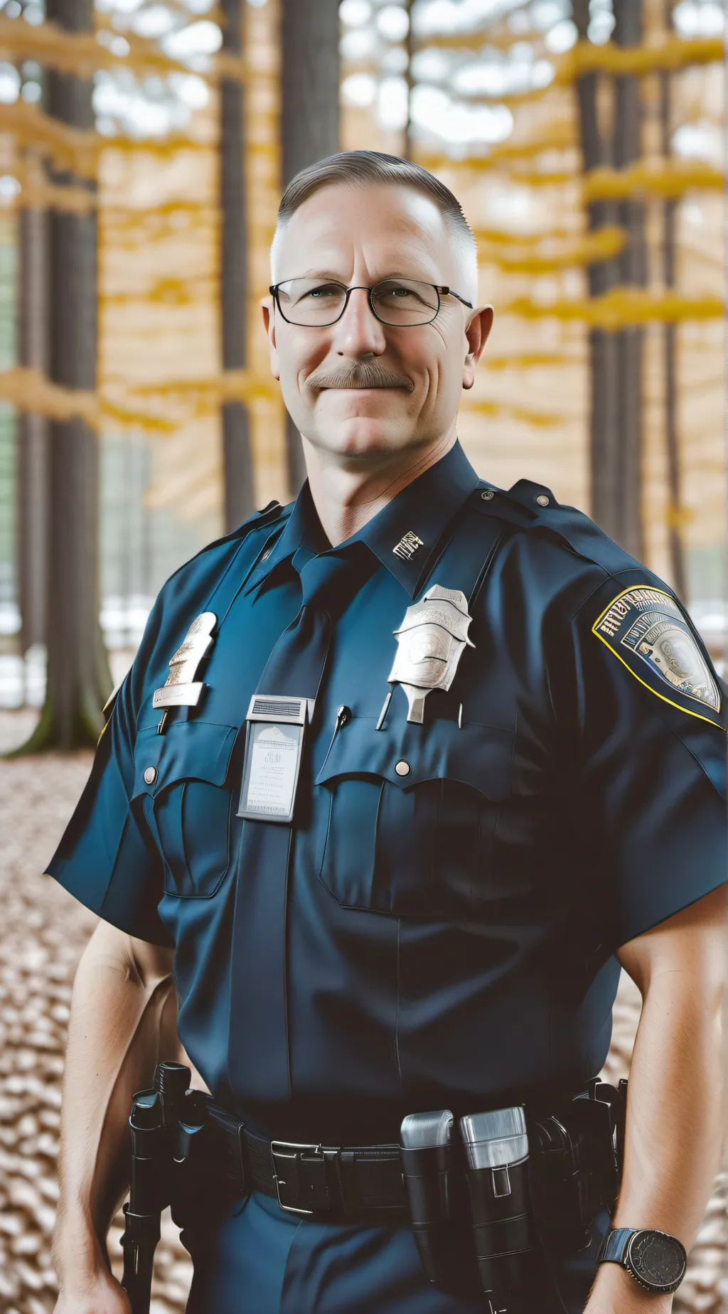 ai character: Cop background