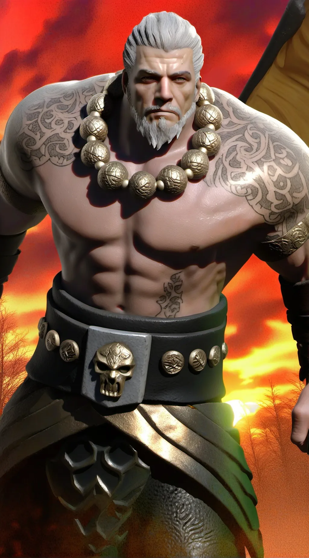 ai character: Gary buff man background