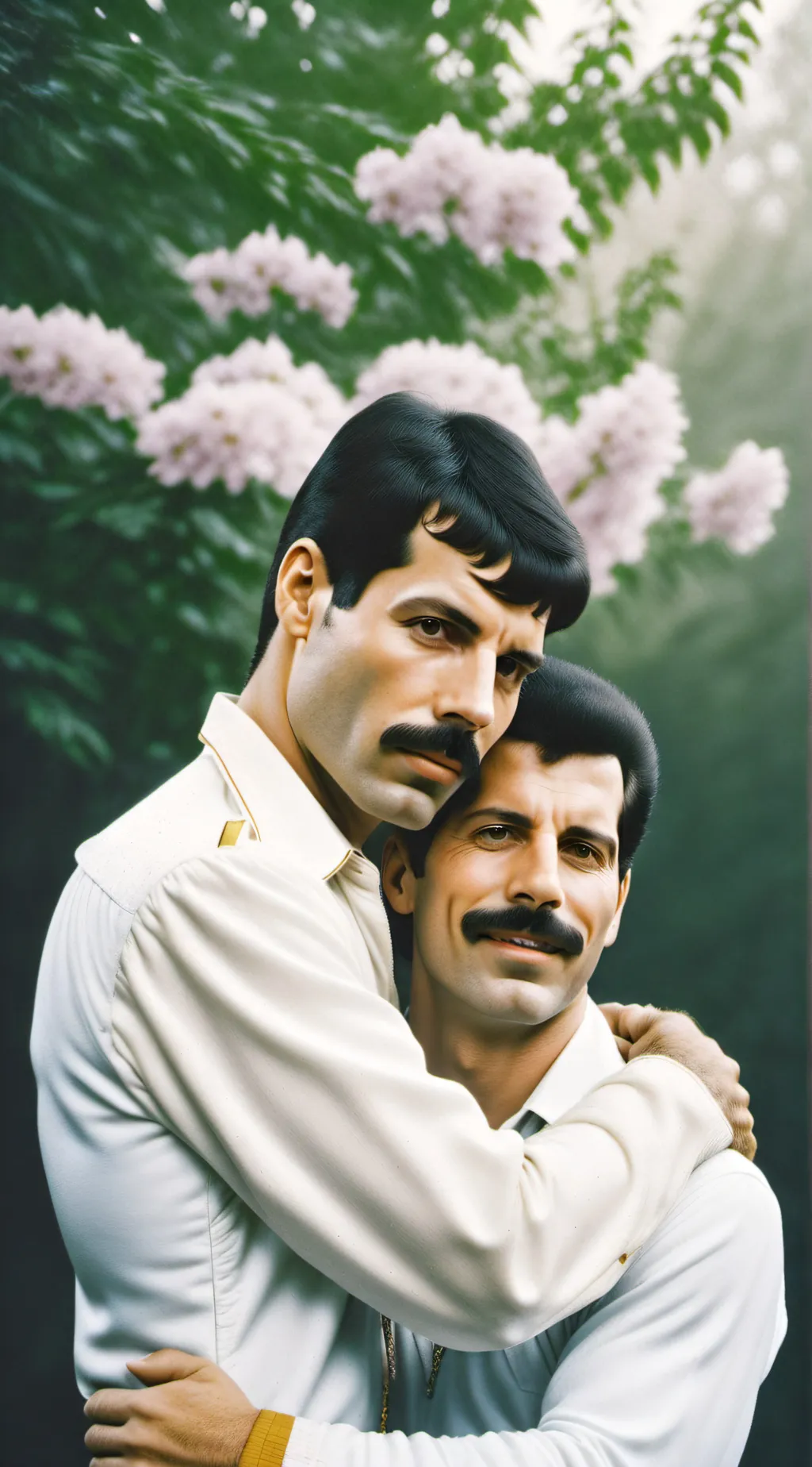 ai character: Freddie,Jim Hutton background