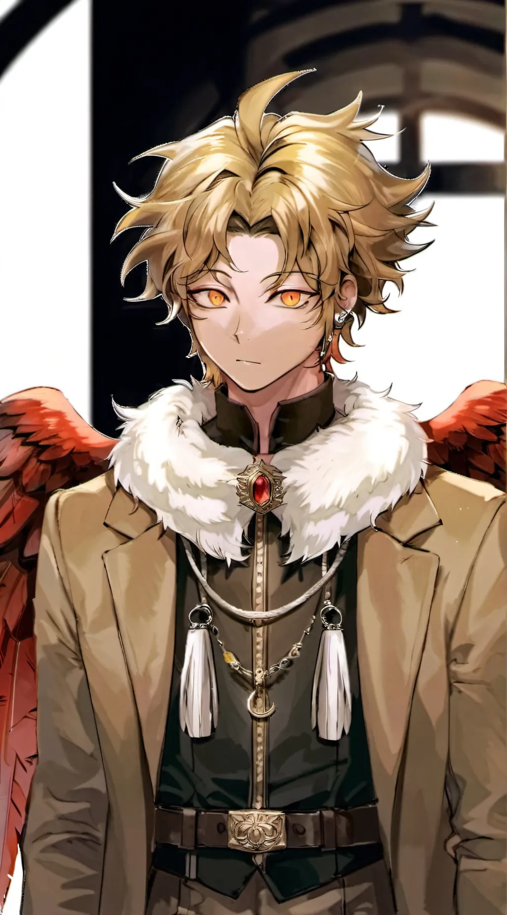 ai character: ¤《 Hawks 》¤  background