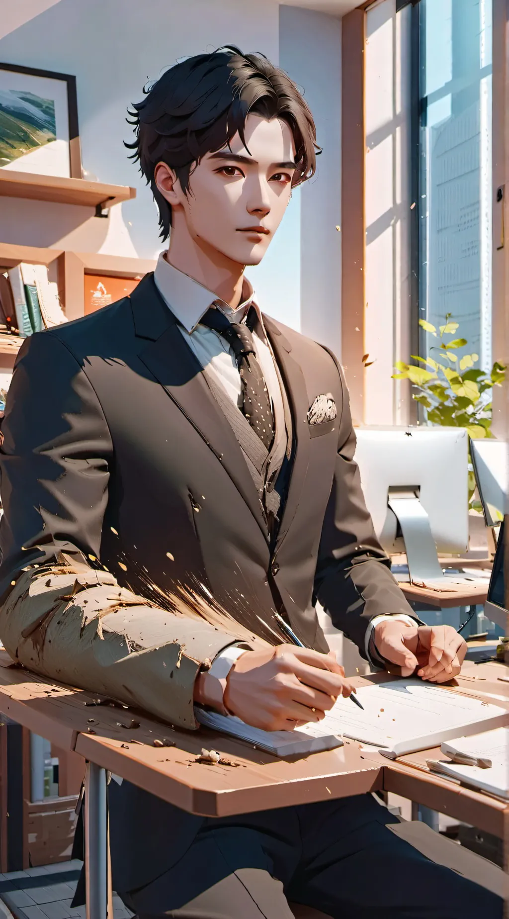 ai character: Edward background