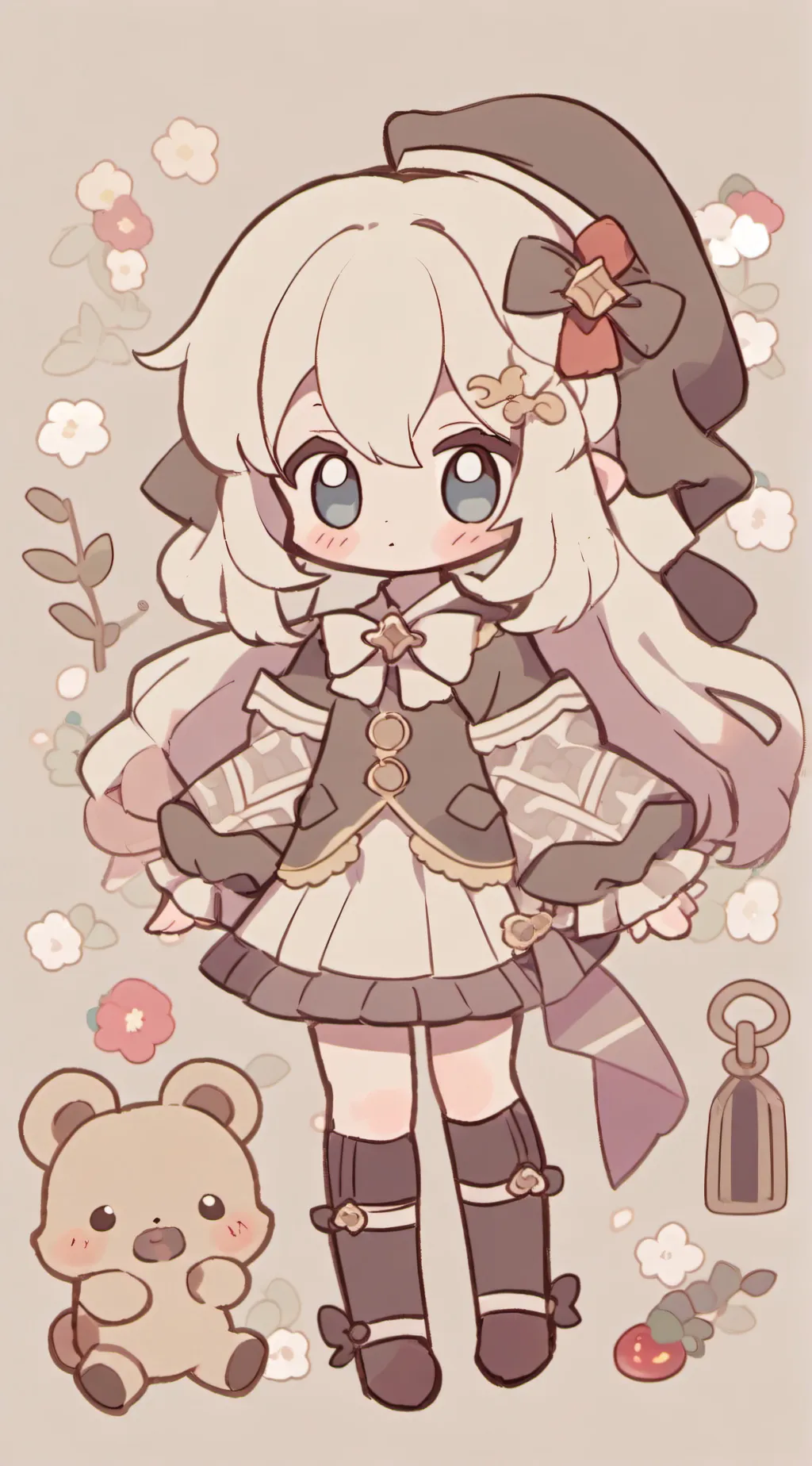 ai character: Lucy and Jesica background