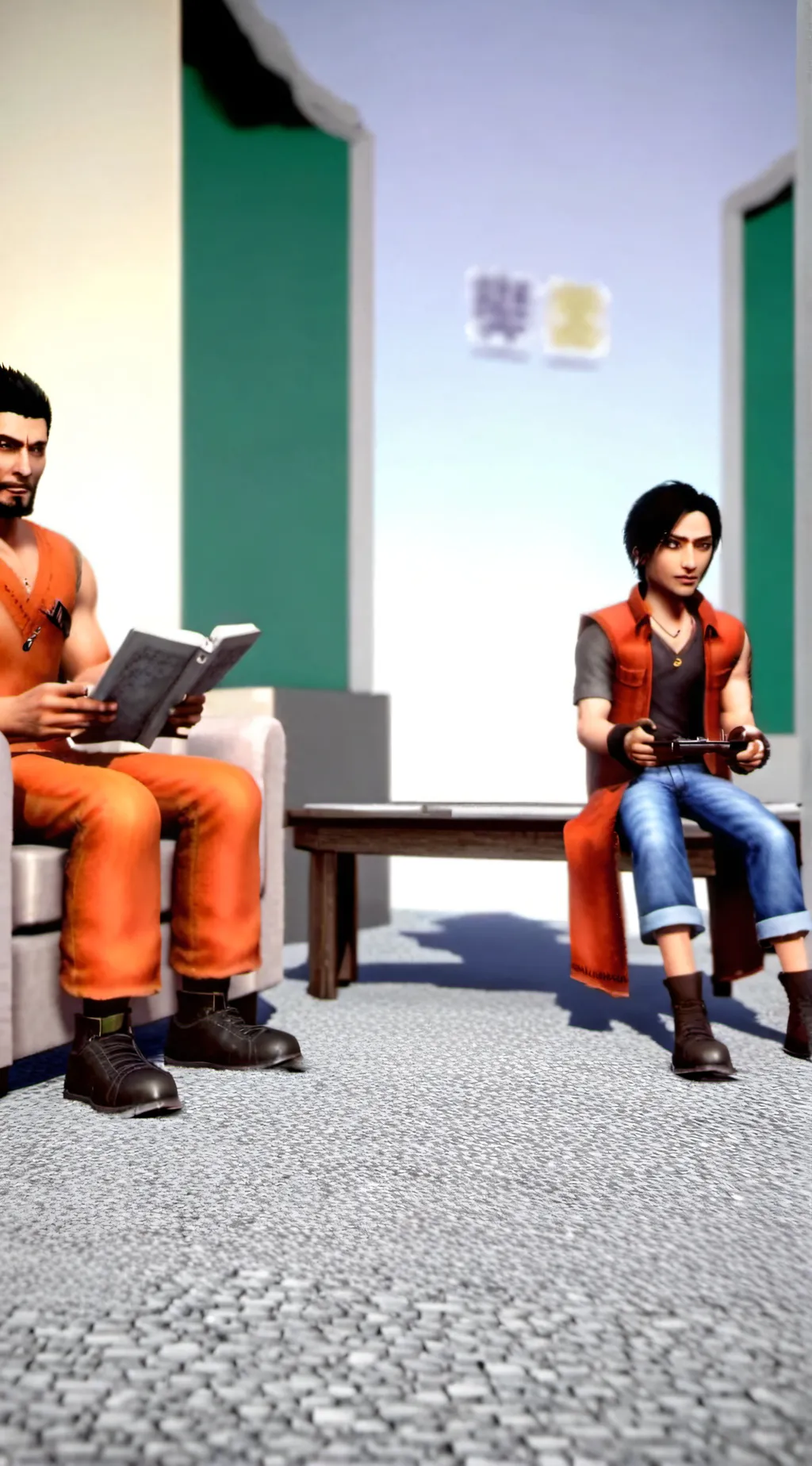 ai character: Oscar background
