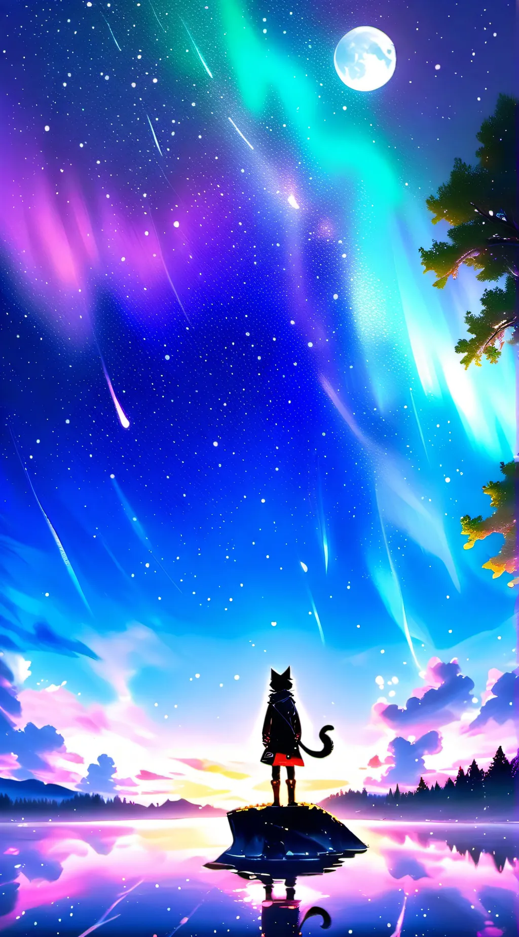 ai character: mha group chat background
