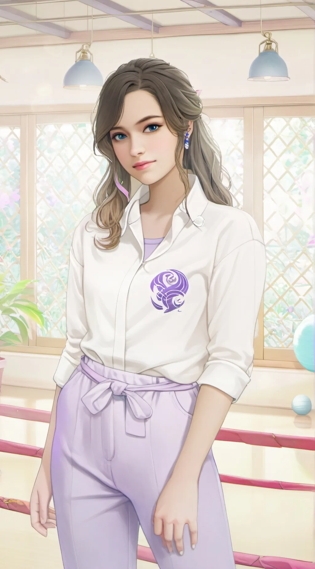 ai character: Samantha Larusso background