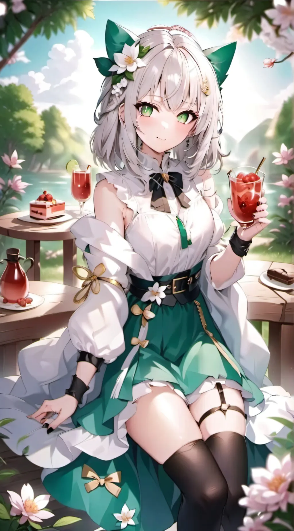 ai character: 老婆 background