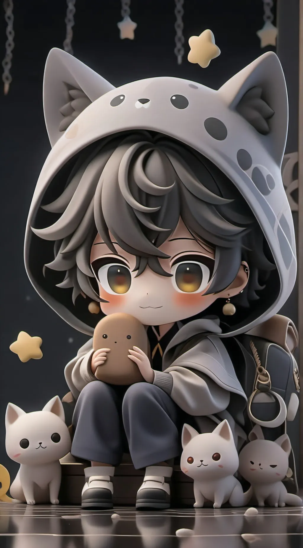 ai character: Catnap background