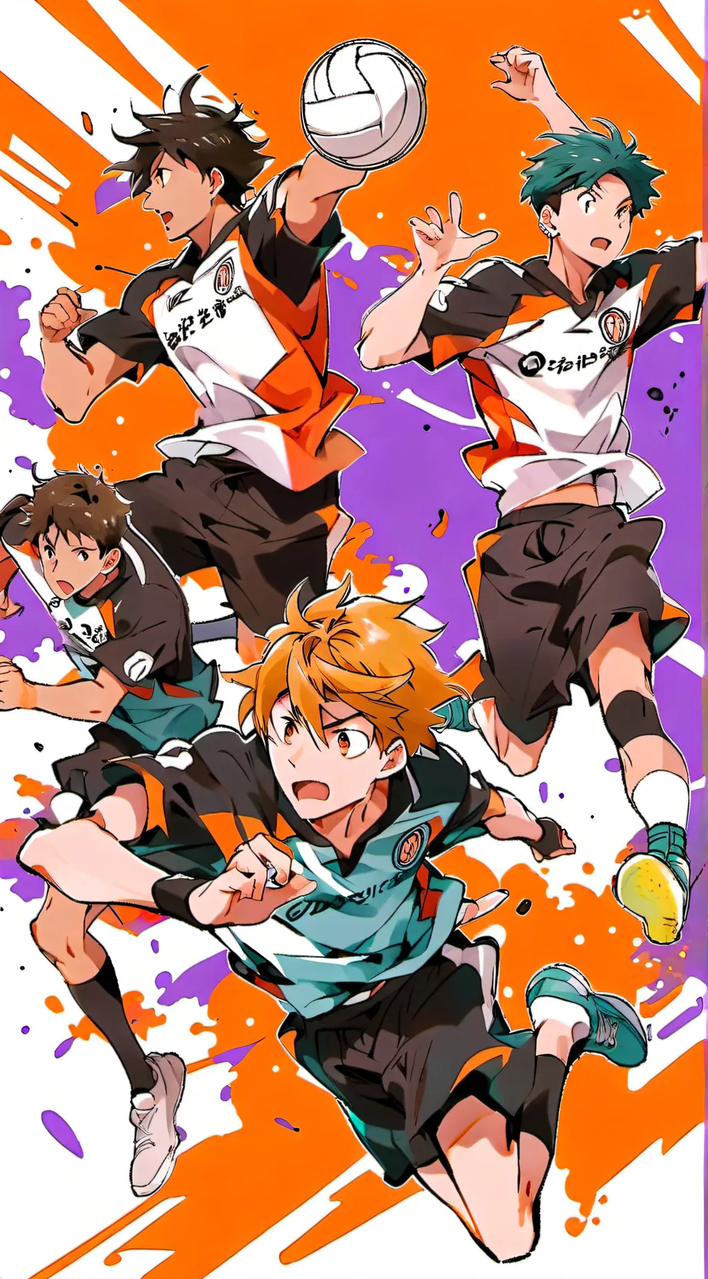 ai character: haikyuu background