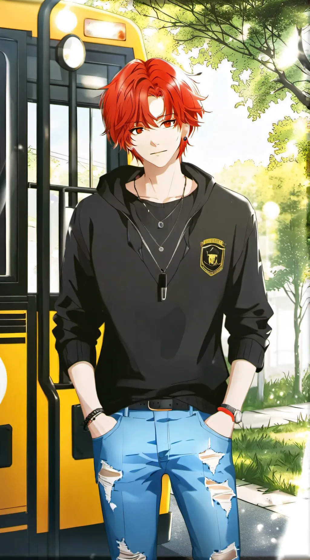 ai character: Maxwell background