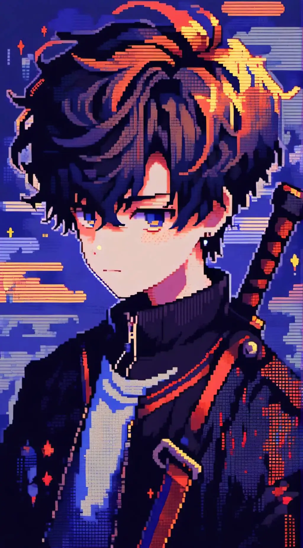 ai character: demon slayer background