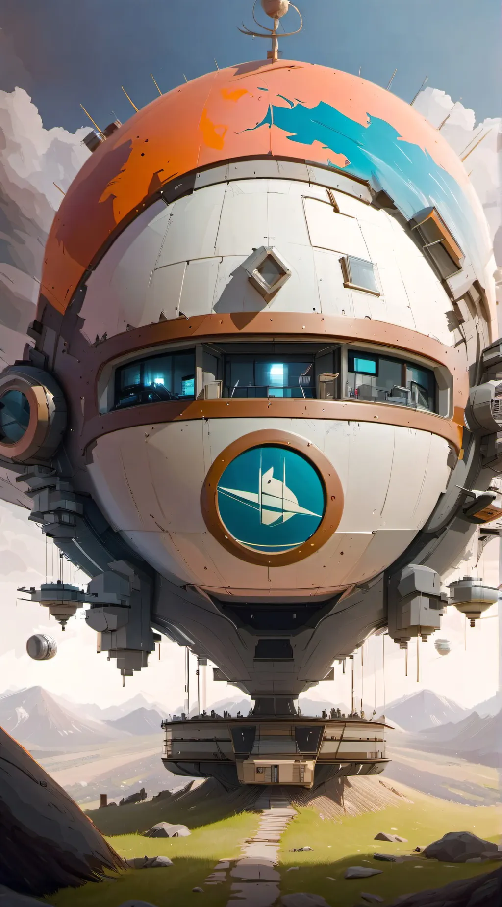 ai character: Capsule Corp. background