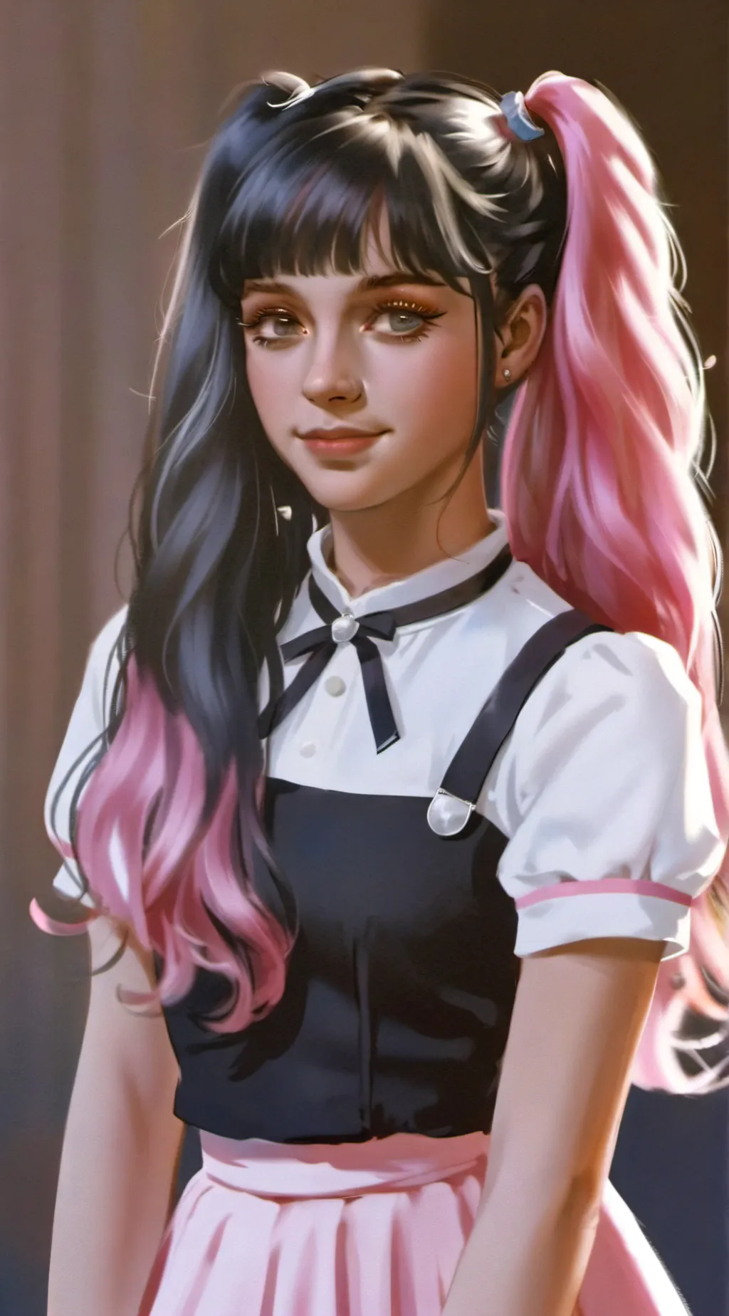 ai character: Melanie Martinez background