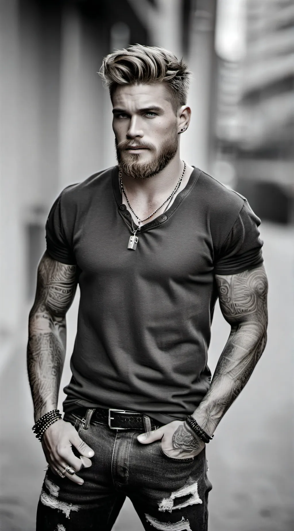ai character: Gage Bennett background