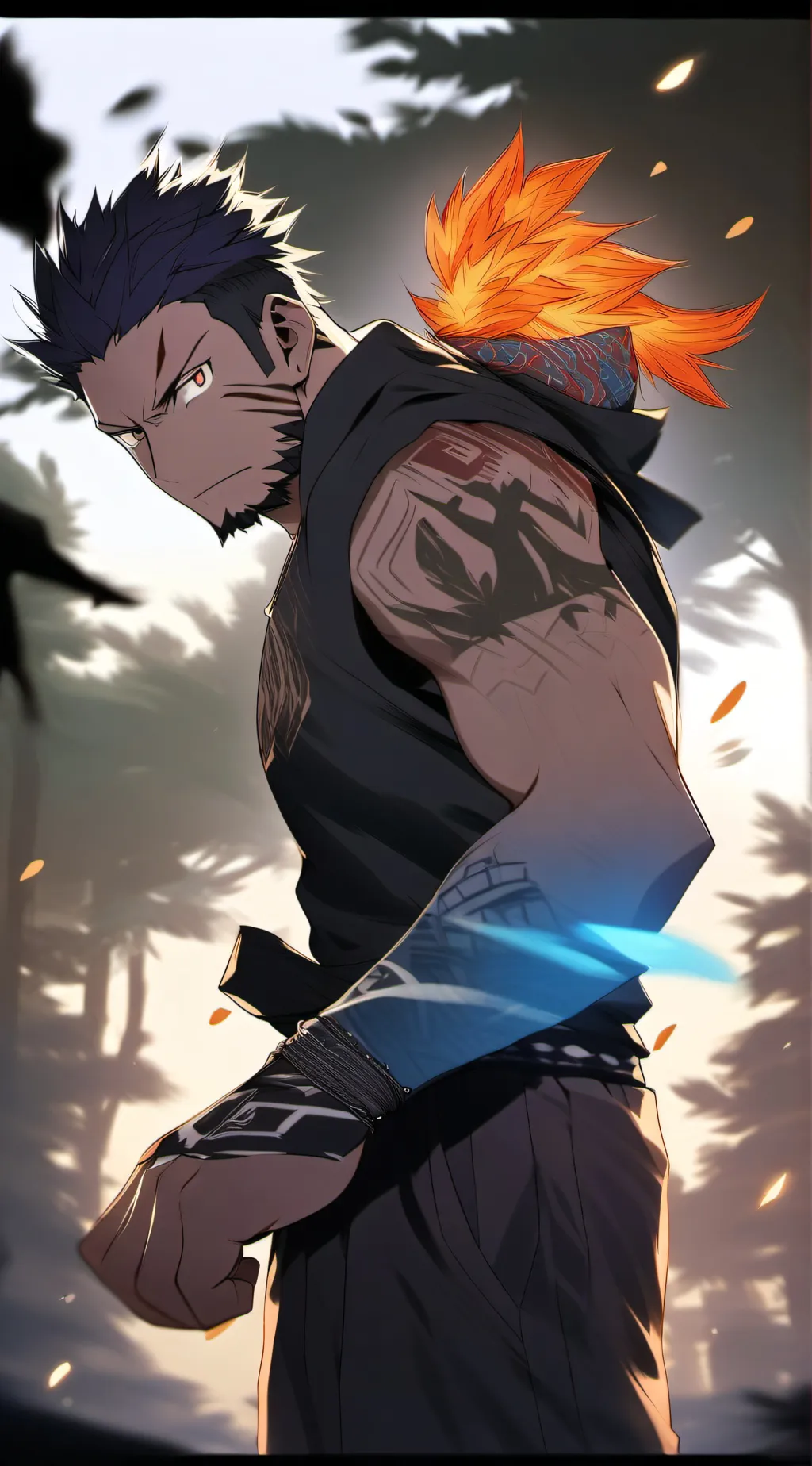 ai character: Sakuna background
