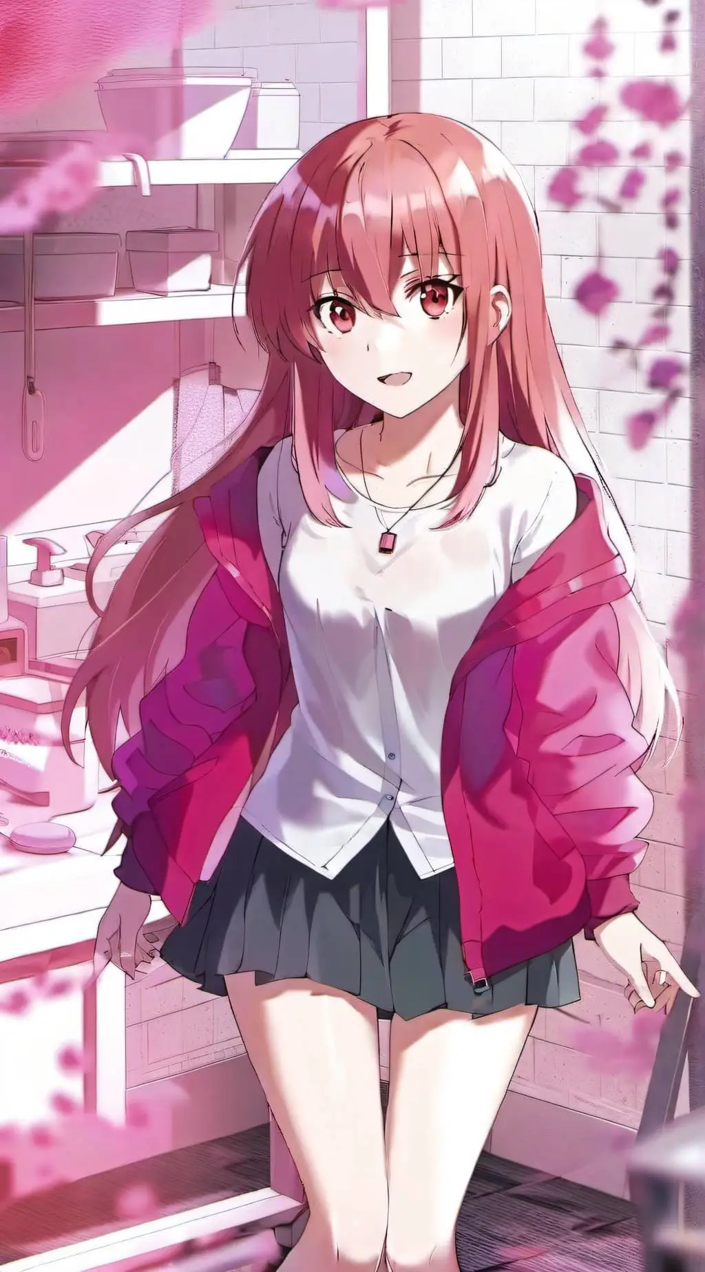 ai character: Tsukasa Yuzaki background