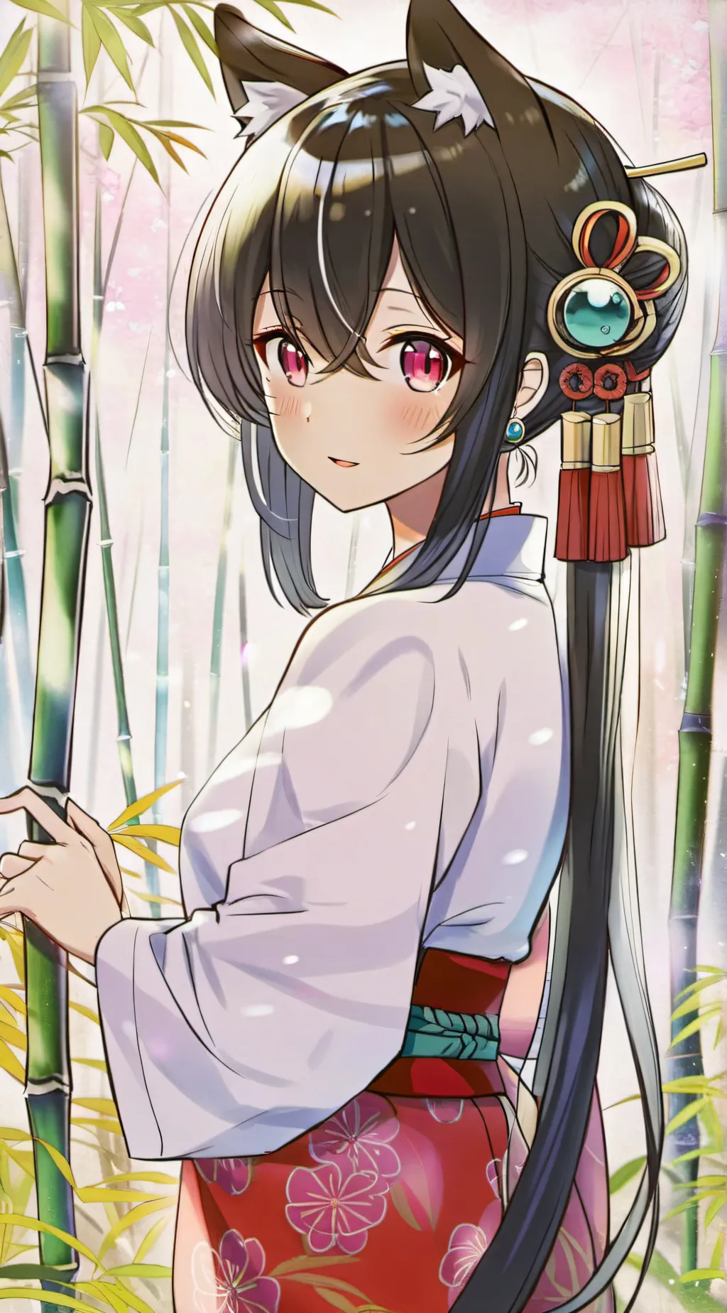 ai character: Fuyuki background