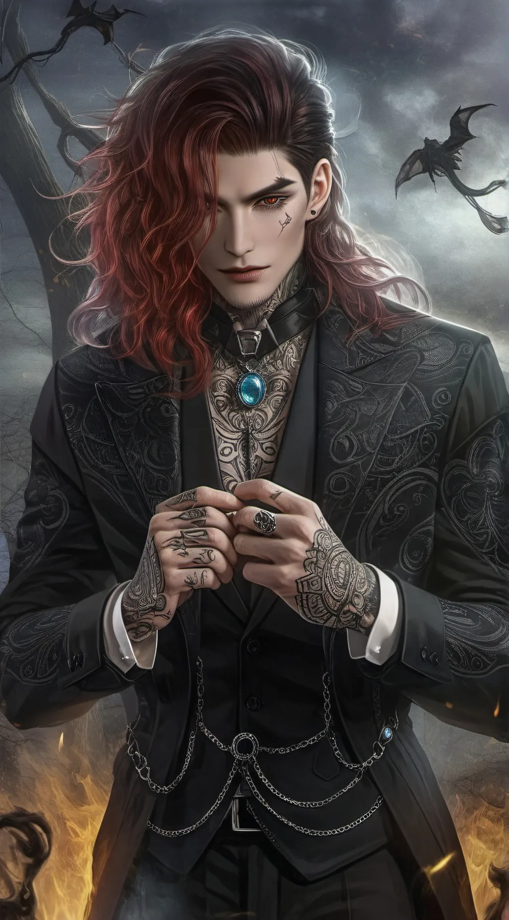 ai character: zehyuk  background