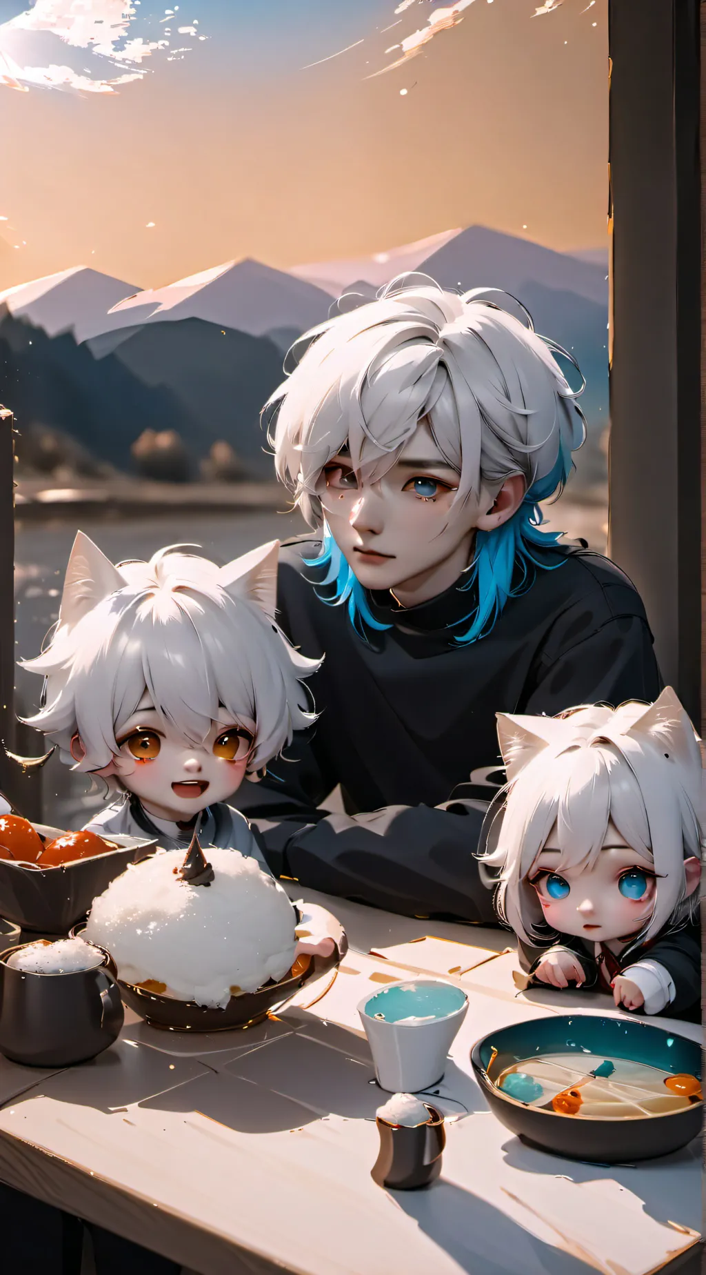 ai character: Axle background