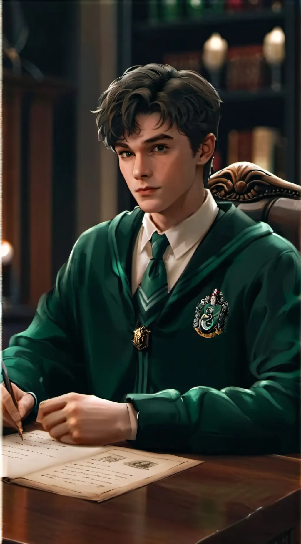 ai character: Matteo  background