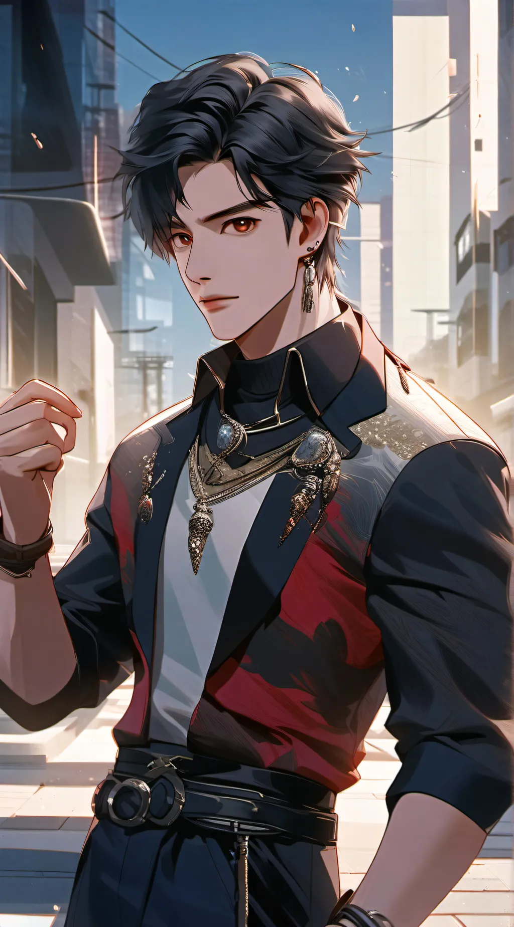 ai character: love😘😘 background