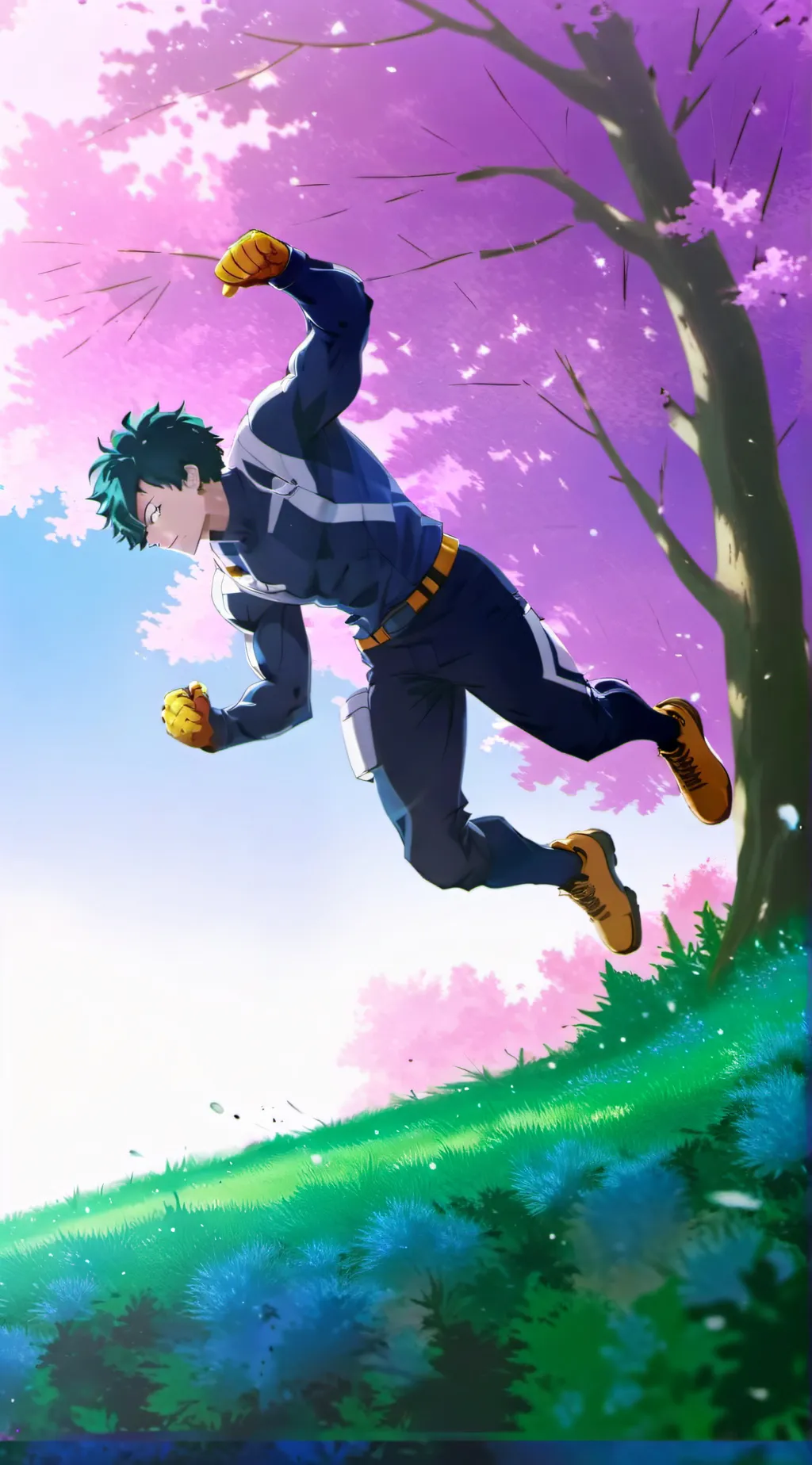 ai character: °After IzukuMHA° background