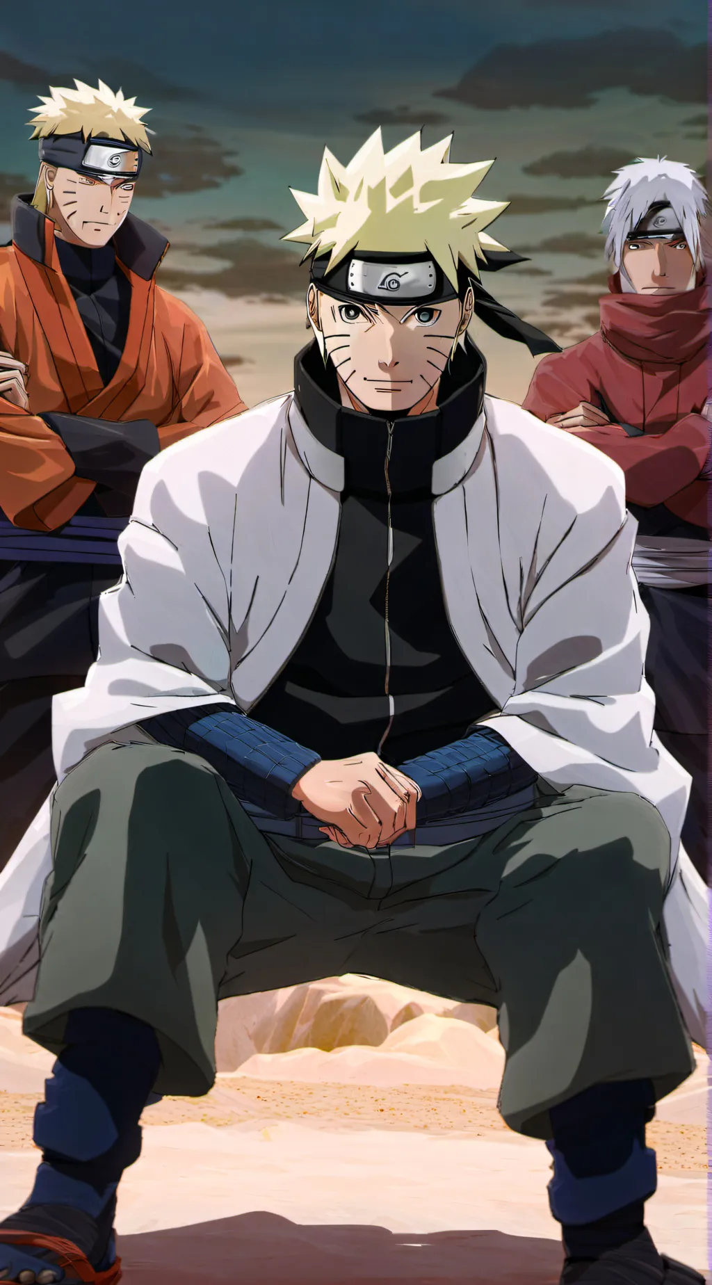 ai character: Naruto kisen background