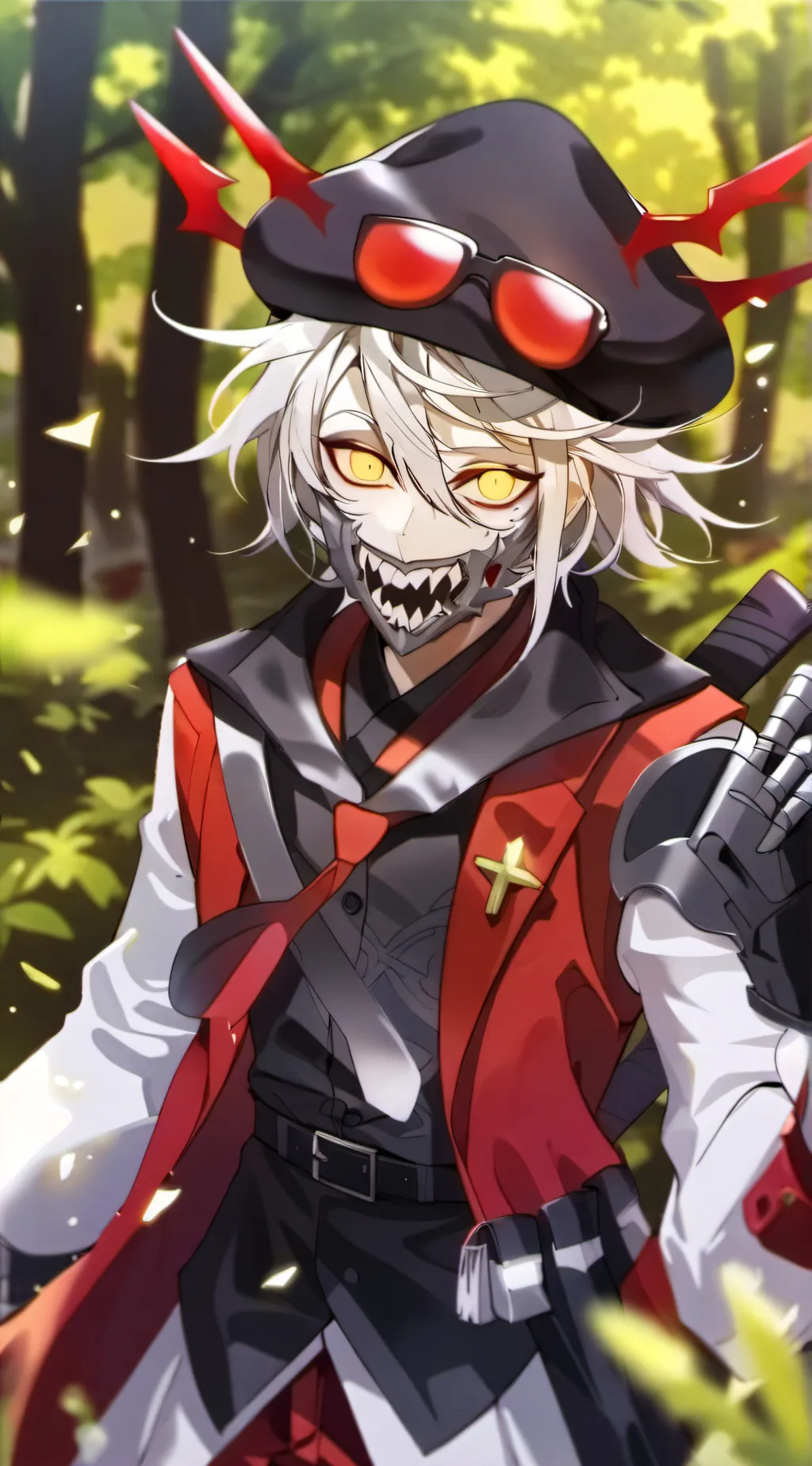 ai character: Z MD OC background
