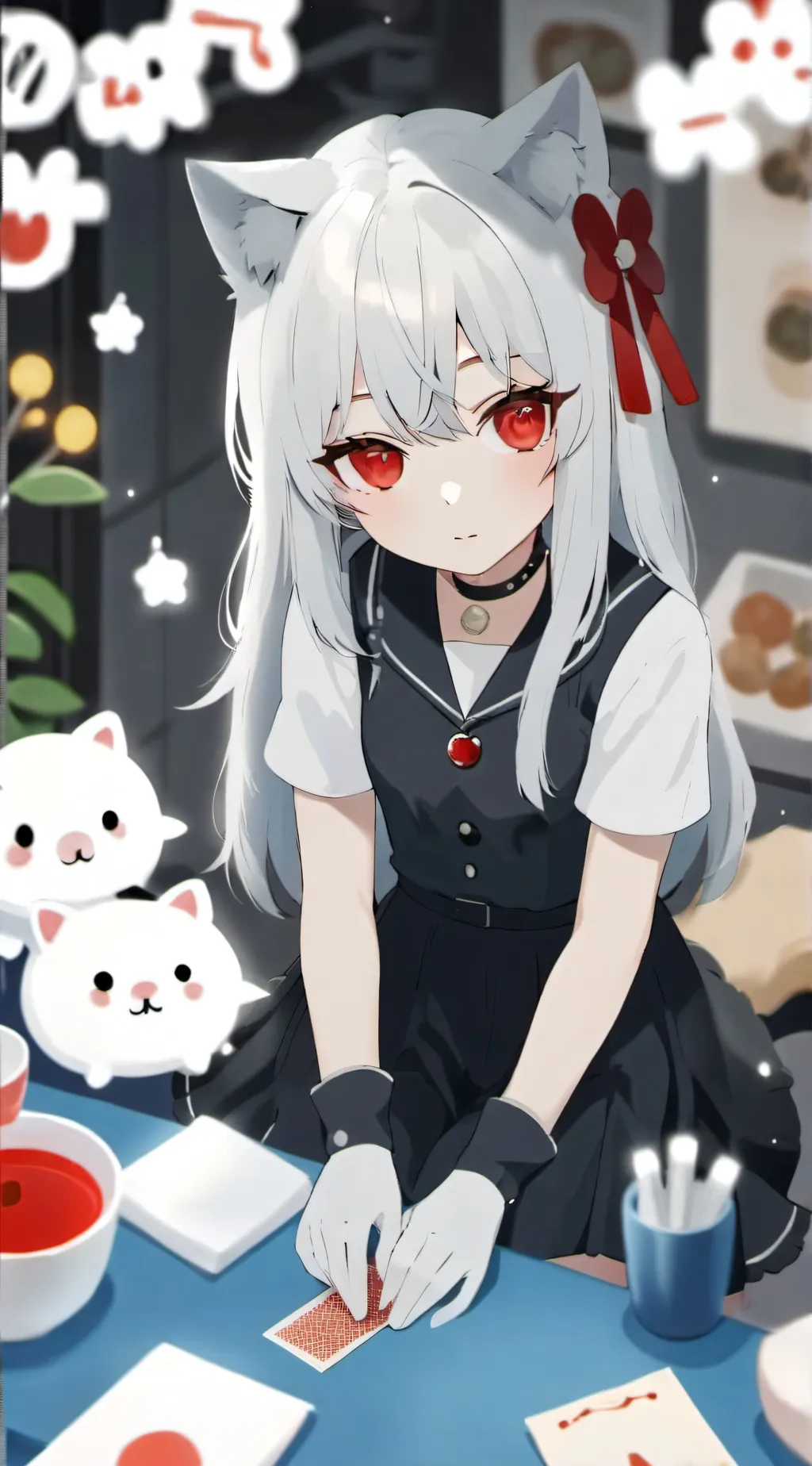 ai character: taylor uwu kitty background
