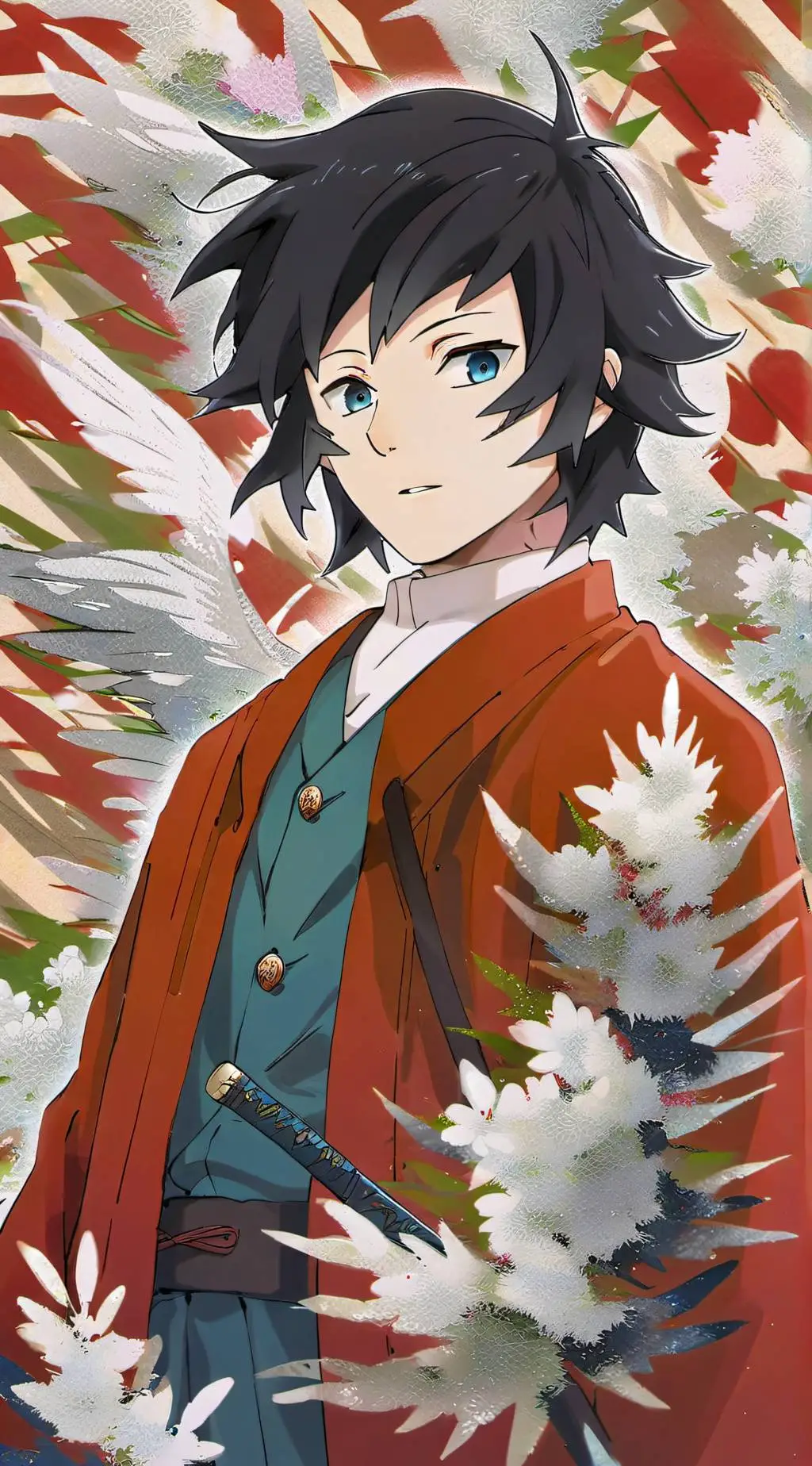 ai character: Giyuu Tomioka 🌊 background
