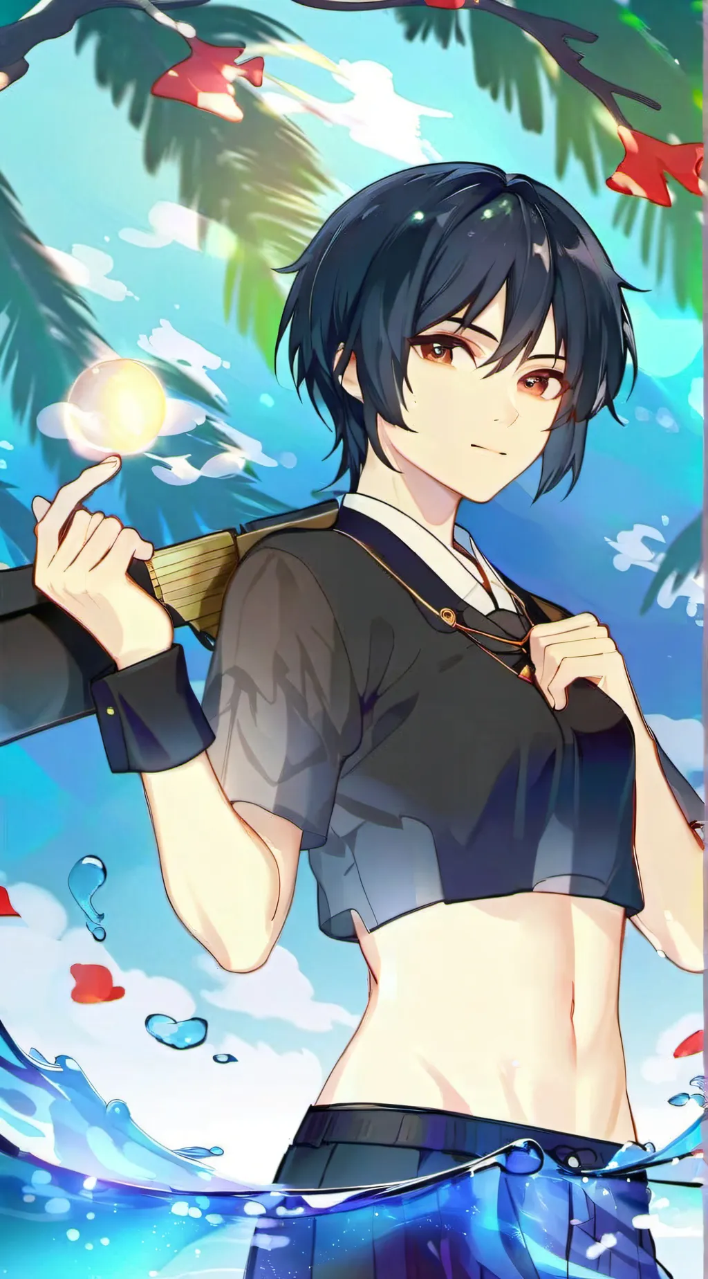 ai character: ~Mha Field Trip~ background