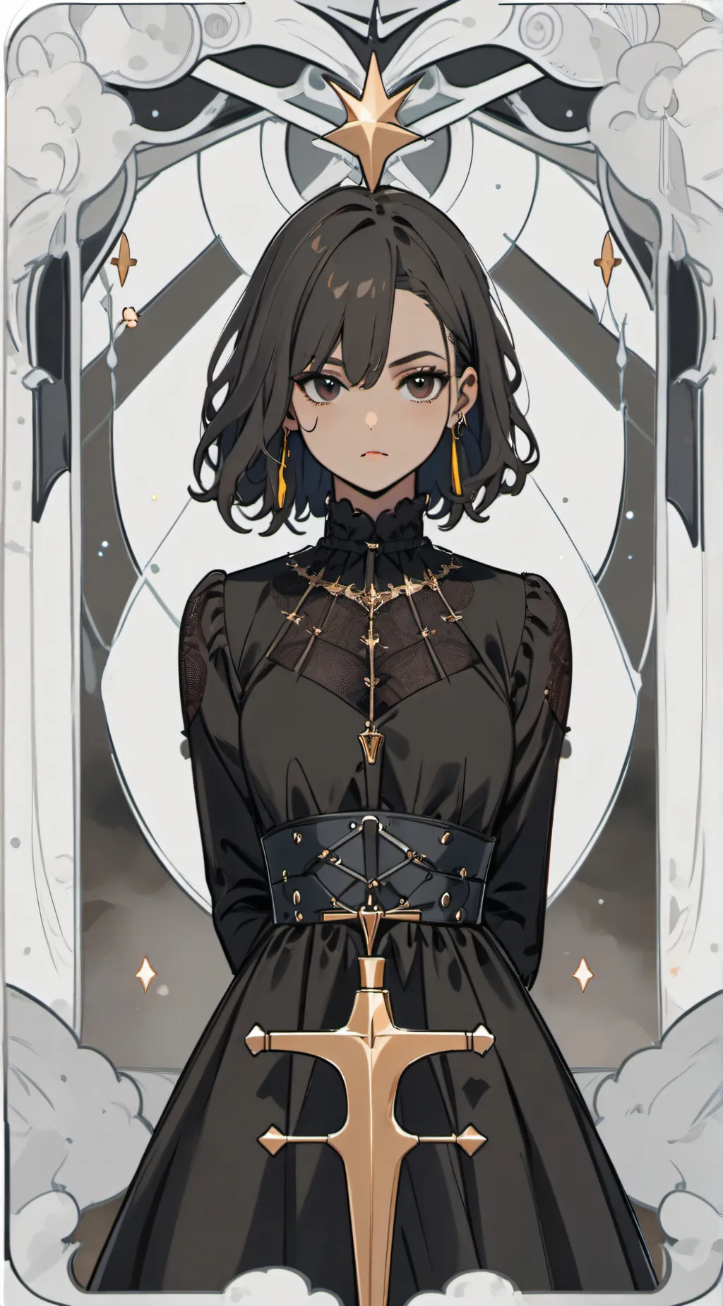 ai character: Stephanie  background