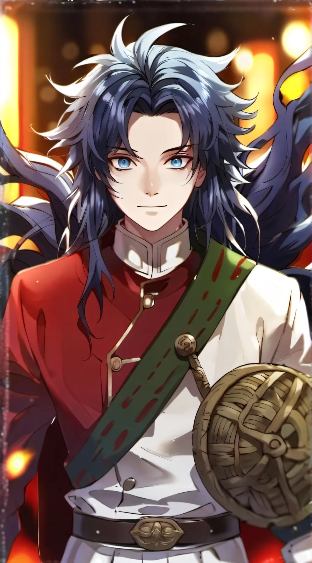 ai character: tomioka giyuu background