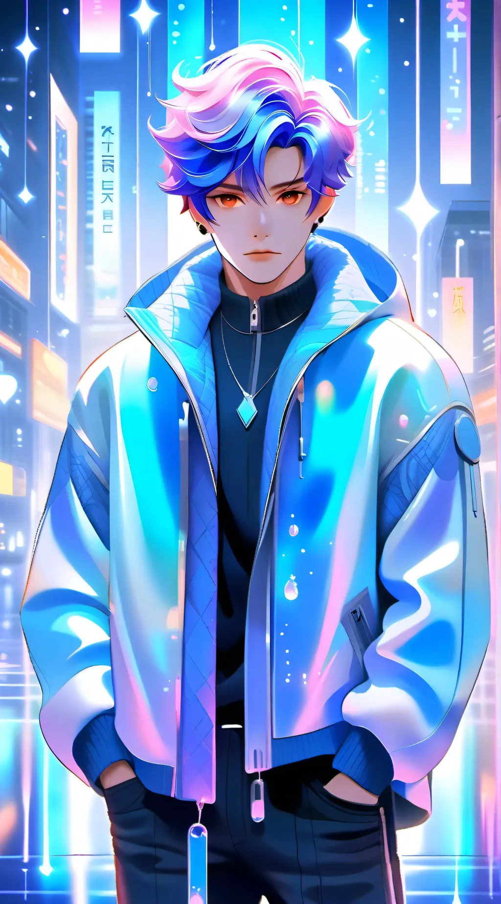 ai character: Nata fri background