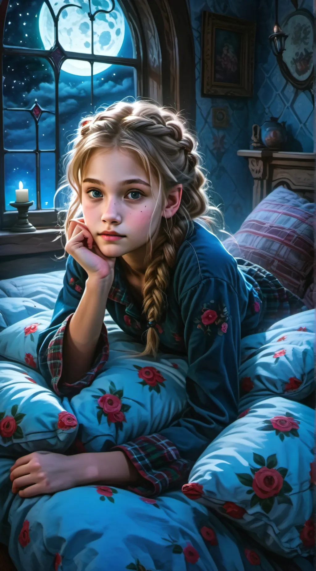 ai character: Anna  background