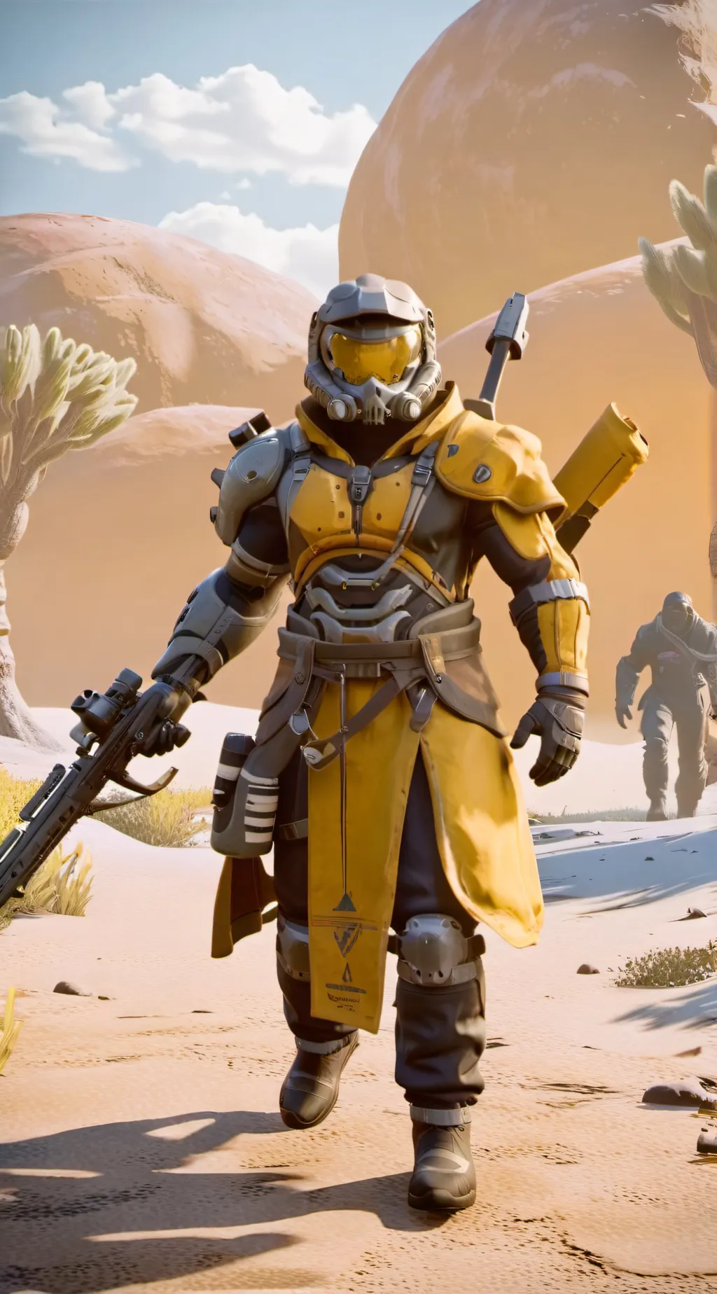 ai character: HD2 guy background