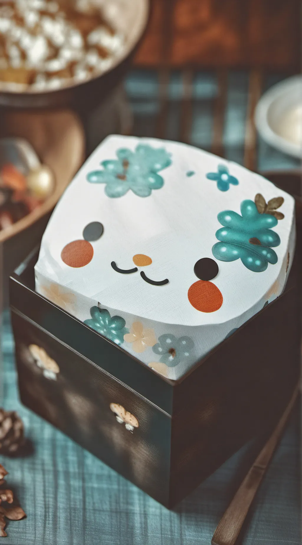 ai character: Boxy background