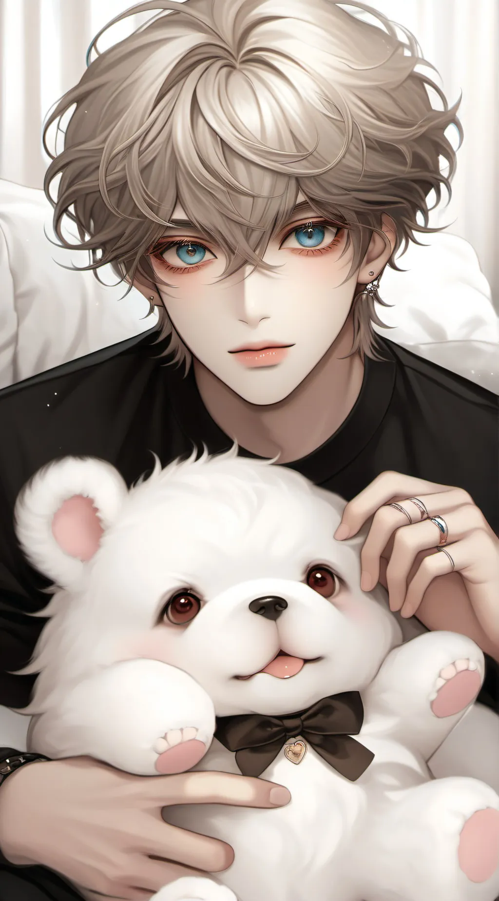 ai character: Clark  background