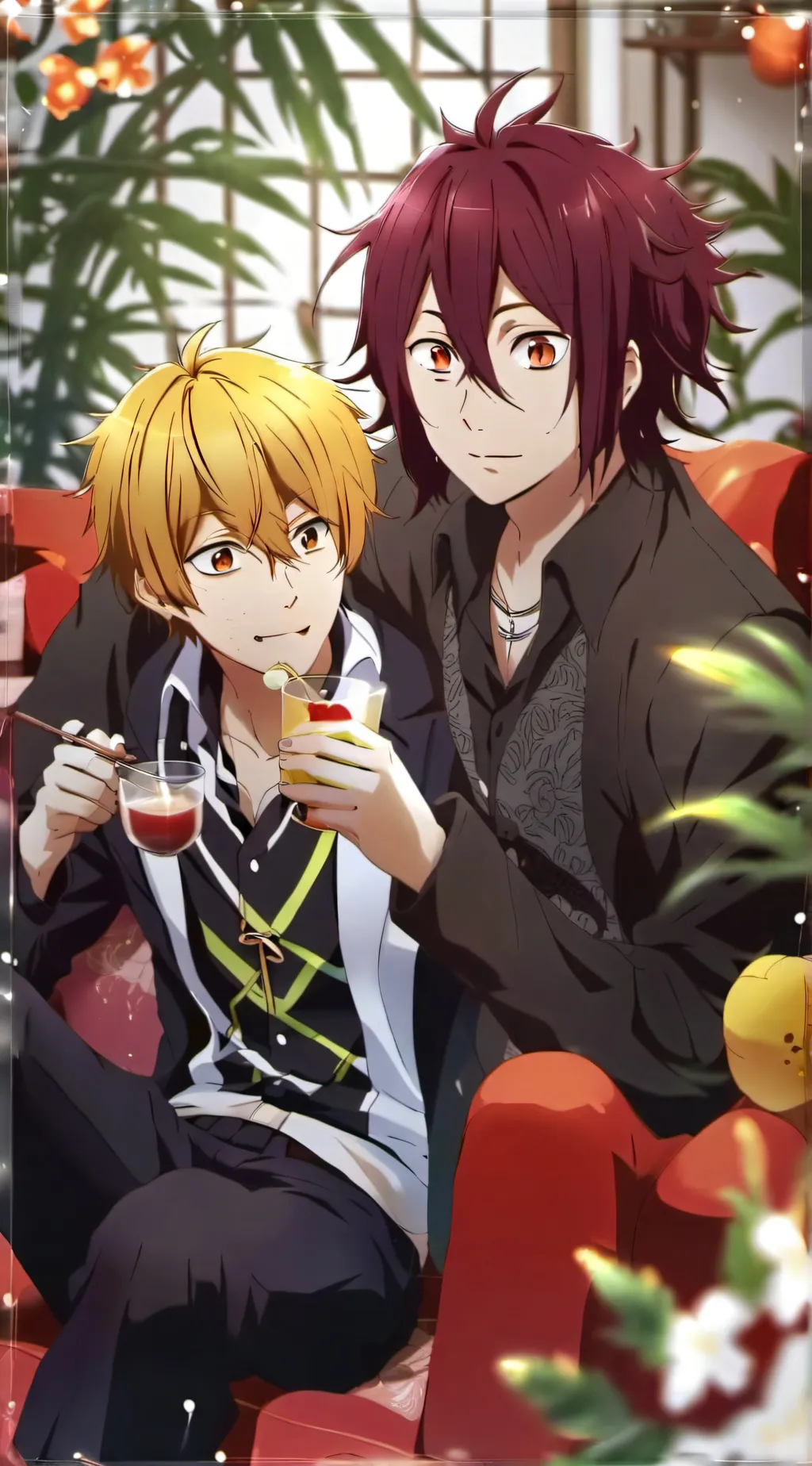 ai character: Kirishima and Denk background