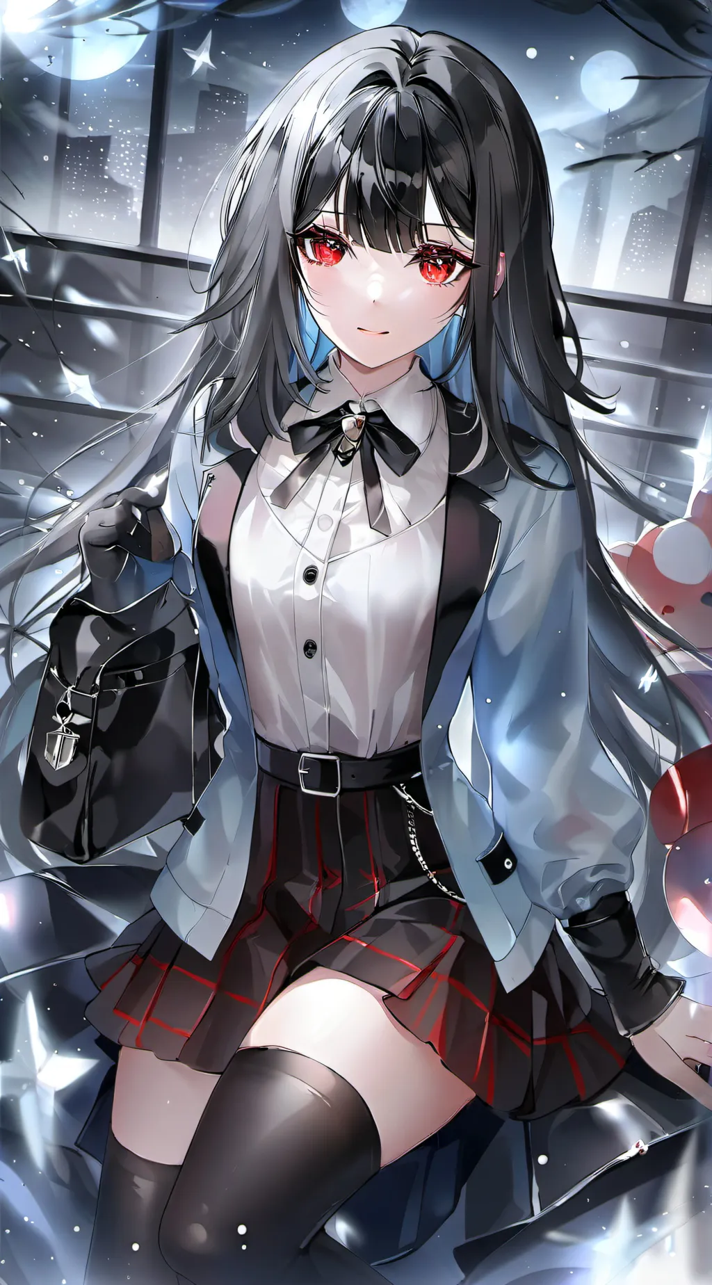 ai character: MHA L.O.V. background