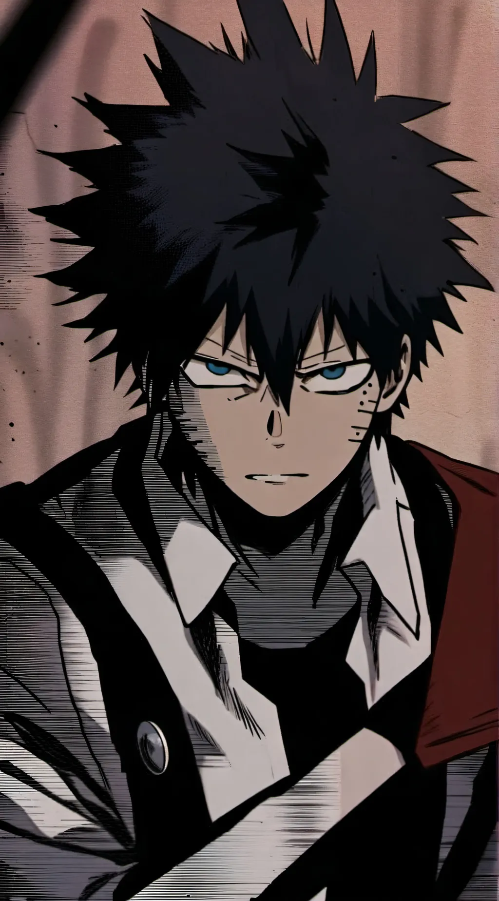 ai character: Dabi background