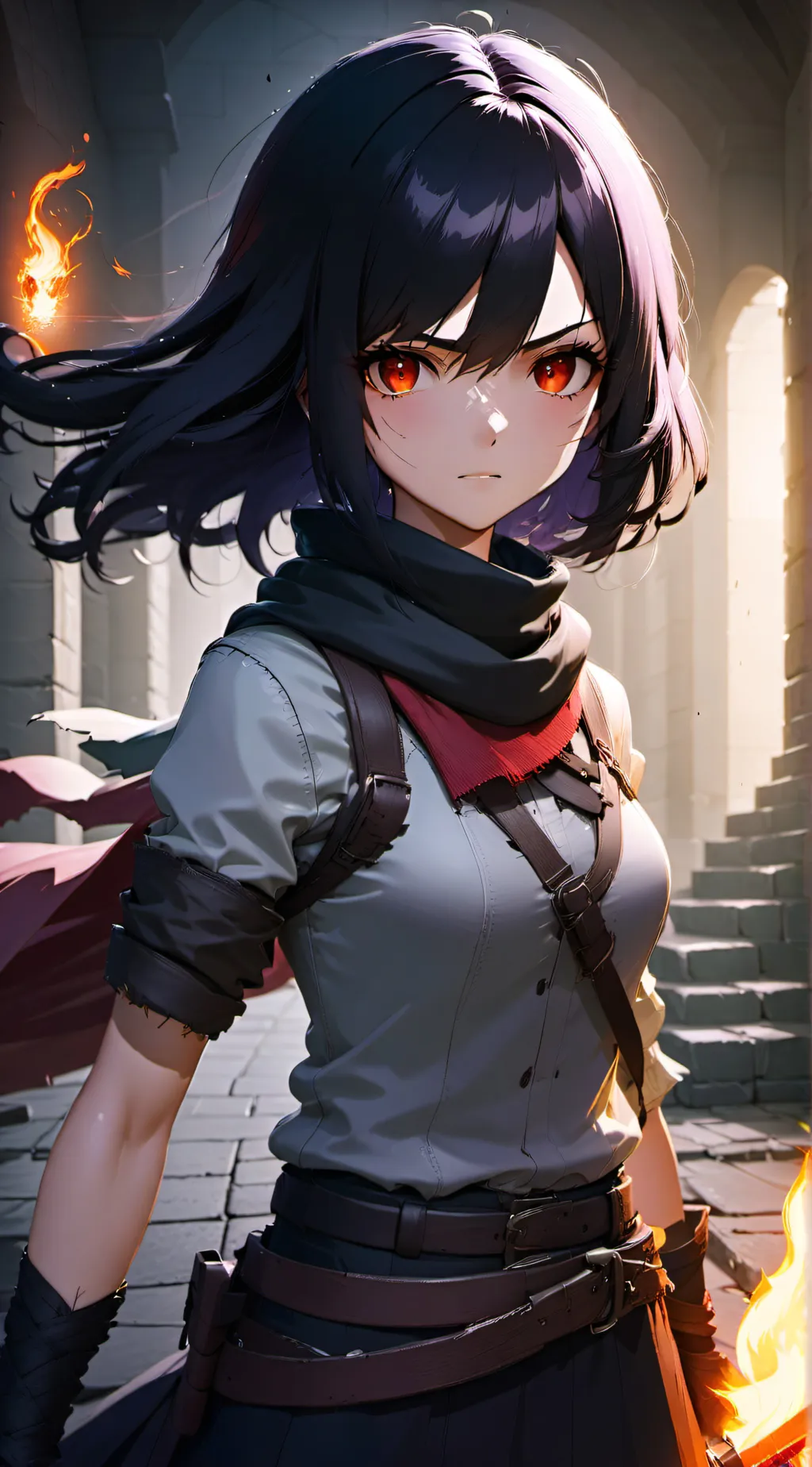 ai character: Nanami  background