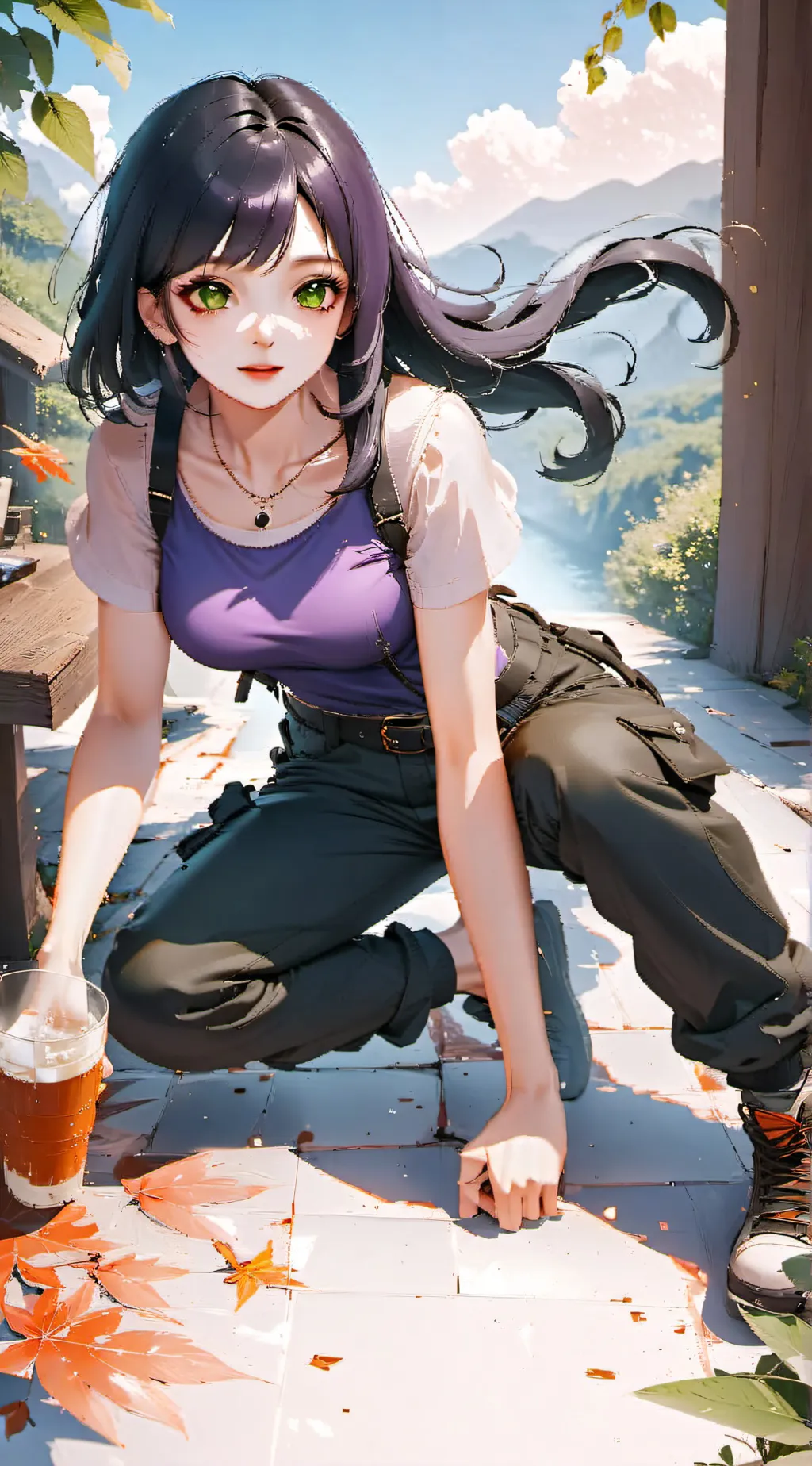 ai character: Vallery background