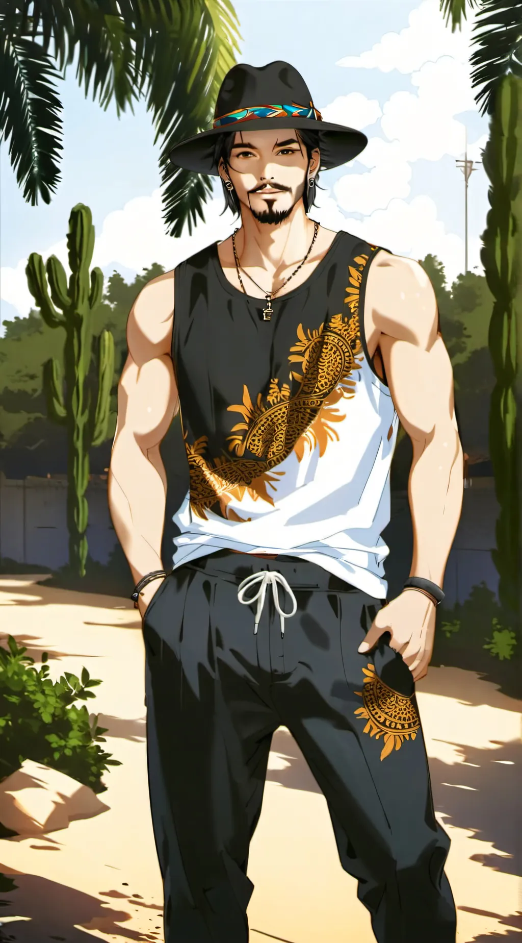 ai character: Manule background