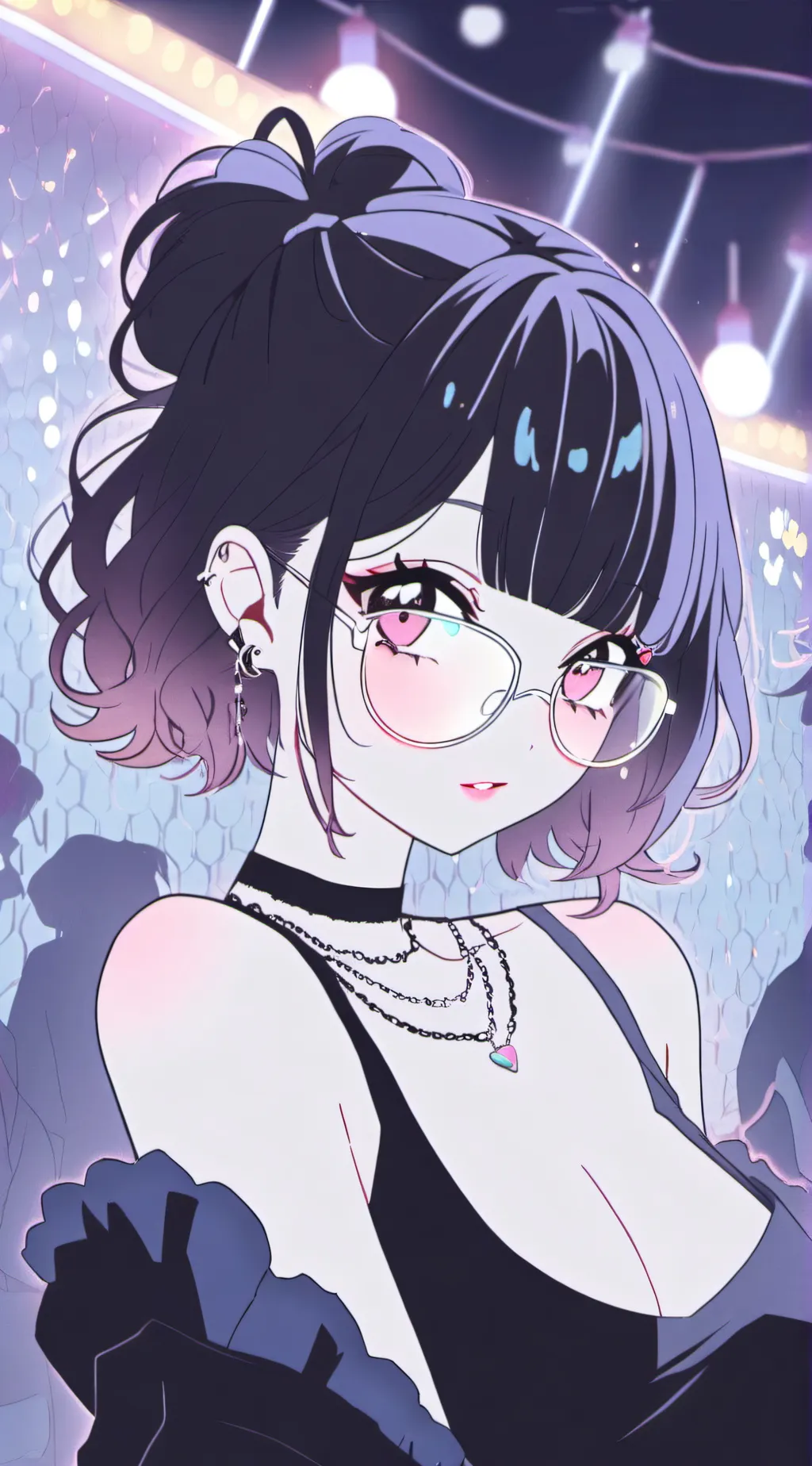 ai character: Luna background